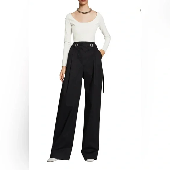 PROENZA SCHOULER***White Knit Scoop Neck Top**Small $350 - Picture 2 of 10